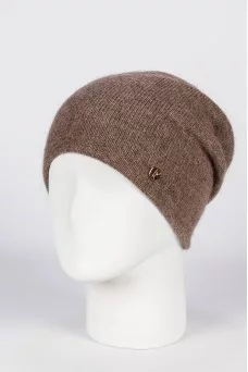 Шапка с защипом Ferz Клэр цвет Коричневый