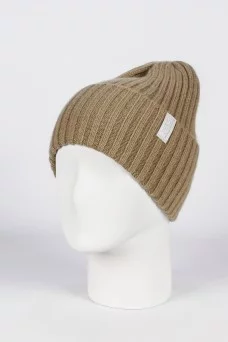 Шапка с отворотом Ferz Креола цвет Полынь