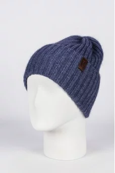 Шапка с отворотом Ferz Креола цвет Джинсовый