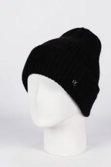 Шапка с отворотом Ferz Ларго цвет Чёрный