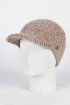 Шапка с козырьком Ferz Марика цвет Бежевый тёмный