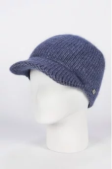 Шапка с козырьком Ferz Марика цвет Джинсовый