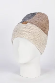 Шапка Ferz Прадо цвет Бежевый/Серый