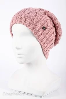 Колпак удлинённый шапка Ferz Квинс цвет Розовый
