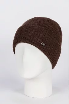 Шапка с отворотом Ferz Лацио цвет Коричневый