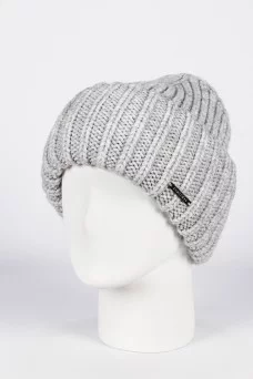 Шапка с отворотом Ferz Натали цвет Серый светлый