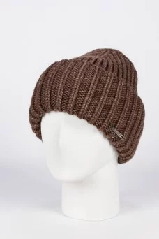 Шапка с отворотом Ferz Натали цвет Коричневый