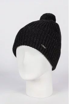 Шапка с помпоном Ferz Торрес цвет Серый темный