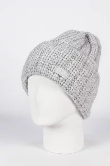 Шапка с отворотом Ferz Филиппа цвет Серый светлый