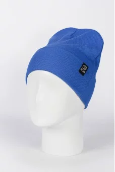 Шапка с отворотом OlSen №59L цвет Лазурный