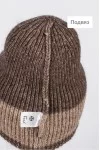 Шапка с отворотом Ferz Саманта цвет Коричневый
