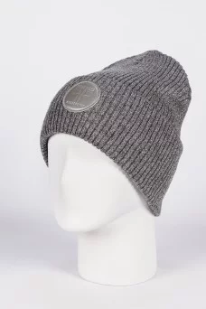 Шапка с отворотом Ferz Софи цвет Серый