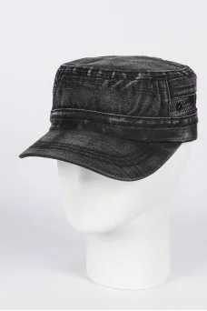 Бейсболка немка Karoca Х-818С цвет Черно-серый размер 57-58