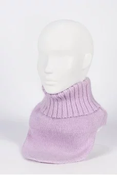 Снуд манишка Ferz Дубай цвет Сиреневый светлый