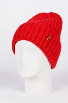 Шапка с отворотом Ferz Фабия цвет Красный