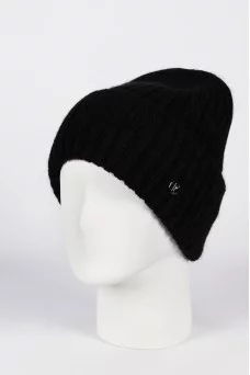Шапка с отворотом Ferz Шабли цвет Чёрный