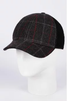 Бейсболка 001-1589/3705  черн 58 50% ш-ть 50% пэ  -30%