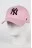 Бейсболка 47 Brand NY цвет Чёрный/Розовый светлый размер 57-59