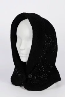 Капор Mike Ambaroff Диагональ цвет Чёрный