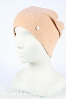 Колпак шапка Junberg Натали цвет Бежевый персик