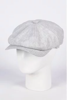 Кепка восьмиклинка Fredrikson 3092 цвет Серый светлый размер 57