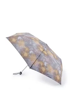 Зонт механика 3 сложения Fulton Superslim цвет Серо-бежевый