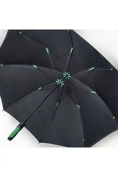Зонт трость Fulton Cyclone цвет Чёрный