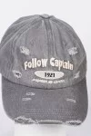 Бейсболка Shapka4you рванка Follow Captain цвет Серый средний размер UNI