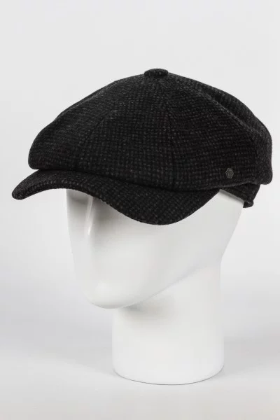 Кепка британка Starkoff Ментуччи цвет Чёрный размер 58 Кепка британка Starkoff Ментуччи цвет Чёрный размер 58