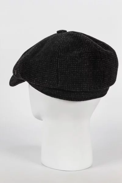 Кепка британка Starkoff Ментуччи цвет Чёрный размер 58 Кепка британка Starkoff Ментуччи цвет Чёрный размер 58