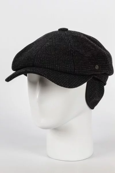 Кепка британка Starkoff Ментуччи цвет Чёрный размер 58 Кепка британка Starkoff Ментуччи цвет Чёрный размер 58