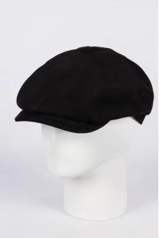 Кепка восьмиклинка Starkoff Твил Сеул цвет Чёрный размер 60