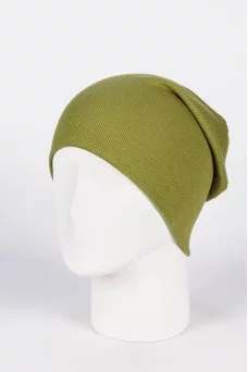Колпак шапка SAYA EMBRA Кашкорсе цвет Фисташковый