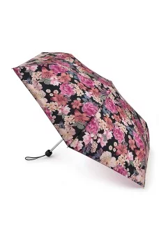 Зонт механика 3 сложения Fulton Superslim цвет Розовый темный