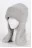 Шапка ушанка Vil-Scarf Тедди цвет Серый светлый размер 56-58