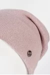 Шапка с отворотом Weaving-designe Бетти цвет Пудровый