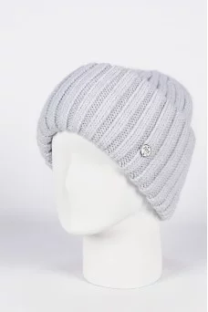 Шапка с отворотом Ferz Аргенина цвет Голубой