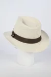 Шляпа соломенная Nazarkov Федора цвет Кремовый размер UNI