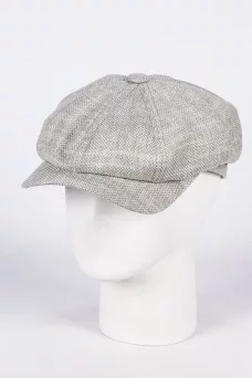 Кепка восьмиклинка Fredrikson 3092 цвет Серый светлый размер 57