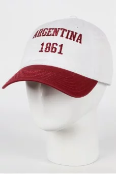 Бейсболка NF ARGENTINA цвет Бордовый размер 57-59