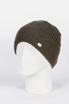 Шапка с отворотом Ferz Робин цвет Хаки темный