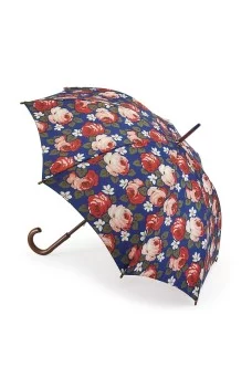 Зонт трость Fulton Kensington цвет Синий тёмный/бордовый