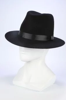 Шляпа с широкими полями ШАРМ  цвет Чёрный размер 58