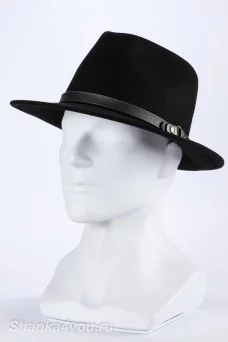 Шляпа Shapka4you  цвет Чёрный размер S