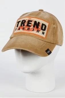 Бейсболка Fashion Caps Trend цвет Бежевый размер 57-58