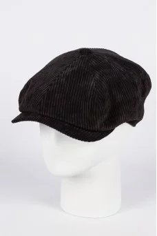 Кепка восьмиклинка MONOMAKH 35-3715 цвет Чёрный размер 59