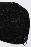 Бейсболка Mike Ambaroff Букле пайетки шеврон цвет Чёрный размер 56-58