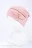 Шапка по голове Junberg Ариэла цвет Розовый пудровый