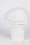 Кепка восьмиклинка Starkoff Лён цвет Белый размер 59
