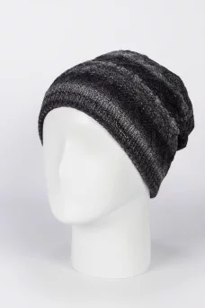 Шапка Static 3119 цвет Черно-серый